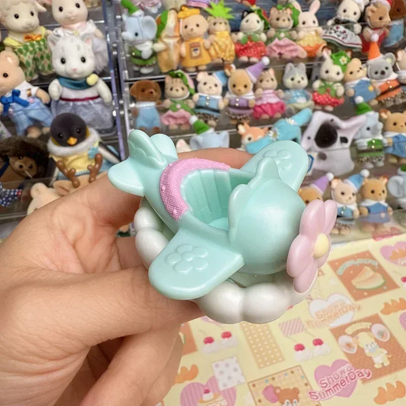 عائلات سيلفانيان عائلة الغابات تيرنورينز لعبة أنيمي لطيفة ألعاب بناتي شخصيات كاليكو كريترز ألعاب للأولاد إكسسوارات عيد الميلاد #6