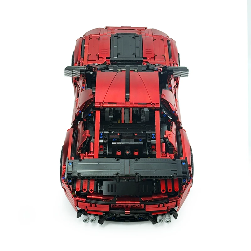 

Новый технический конструктор MOC-165802: Красный суперкар, лимитированная серия, строительные блоки, DIY, роскошный, тщательно продуманный и креативный.