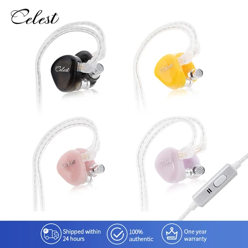 Celest Rue-auriculares intrauditivos dinámicos para videojuegos, cascos con cable, música HIFI, IEMs, deportivos, para regalos