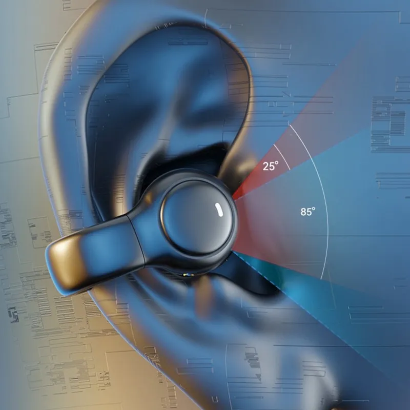 Bluetooth-наушники с костной проводимостью, водонепроницаемые и шумоподавляющие, Bluetooth-наушники