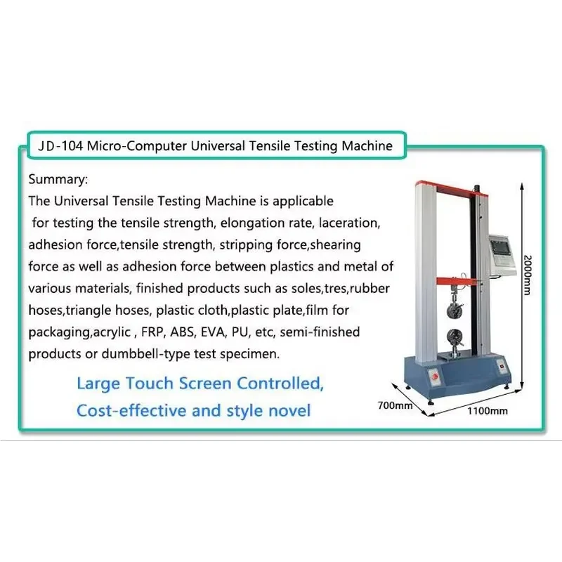 High Strength Tensile Compression Tear Testing Machine Universal Material Testing Machine Mechanical Tensile Testing Machine