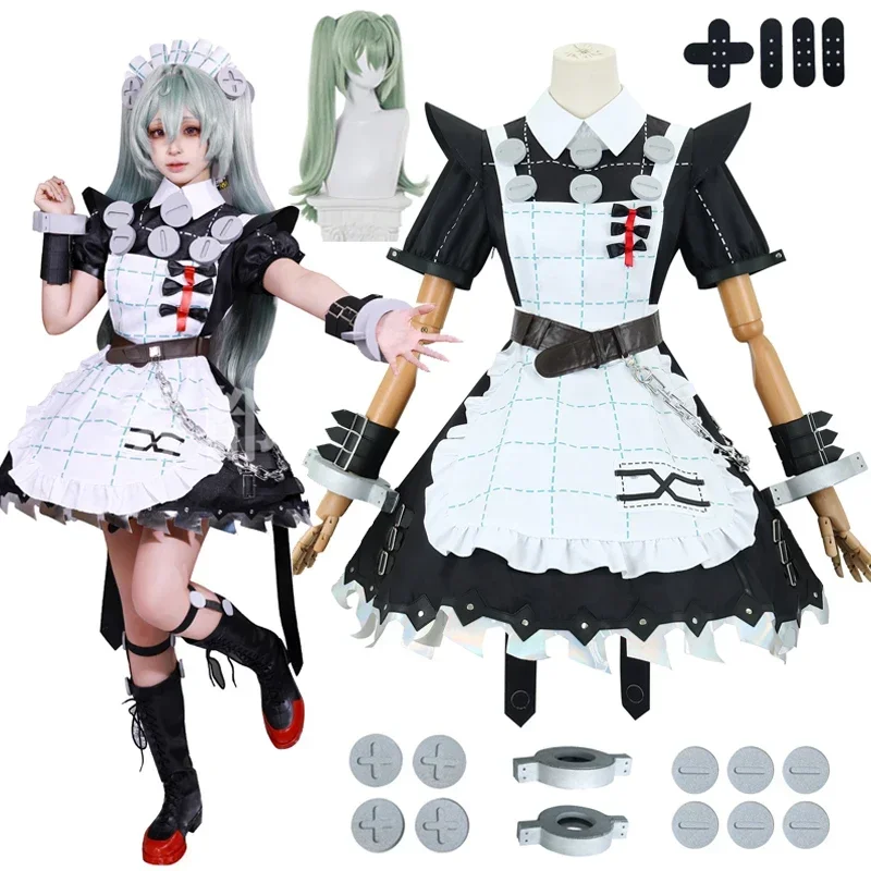 

Anime Zenless Zone Zero ZZZ Corin Wickets Cosplay Costume Role Play Comic Con Dress Hallowmas Party Women Game Outfit Uniform