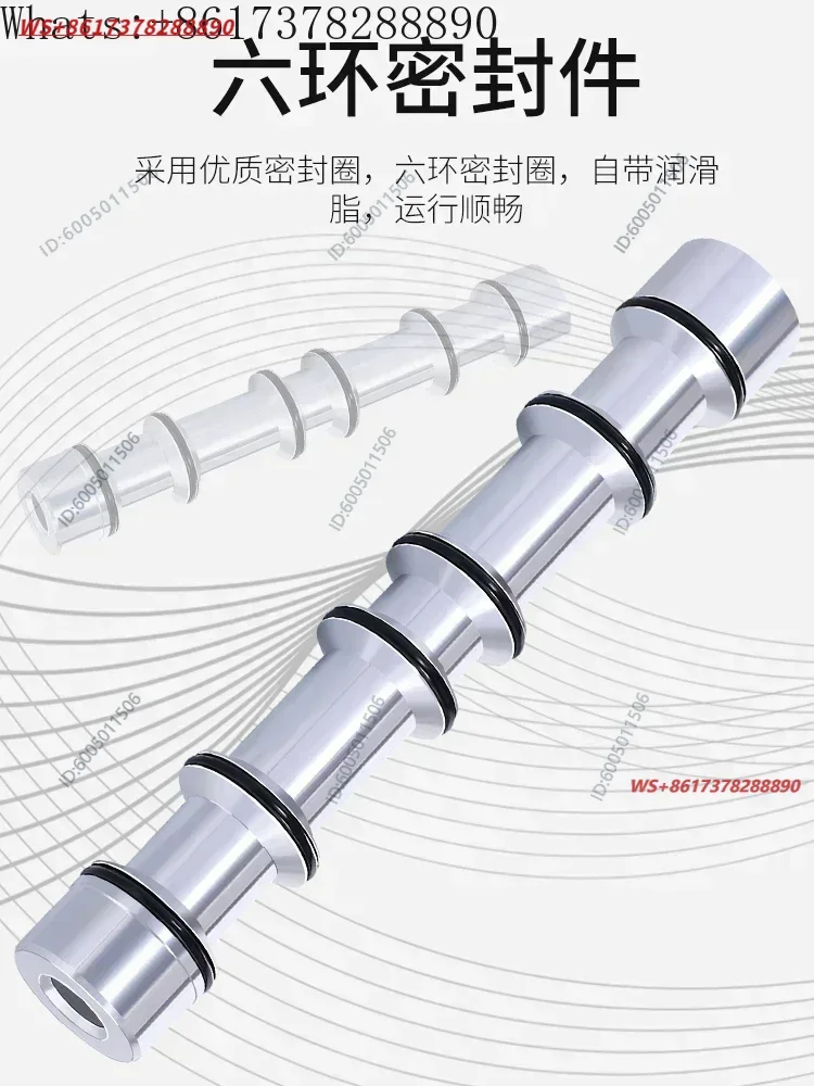 Pneumatic control valve 4A230C-08 Three-position five-way 330E-10 control valve cylinder 430-15 double-head reversing valve