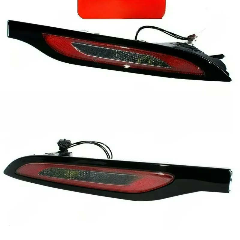Tiy Car Rear Fog Light Bumper Reflector Fog Lamp Warning Light Rear Bumper Brake Light for Land Rover Range Rover Evoque 2019-20