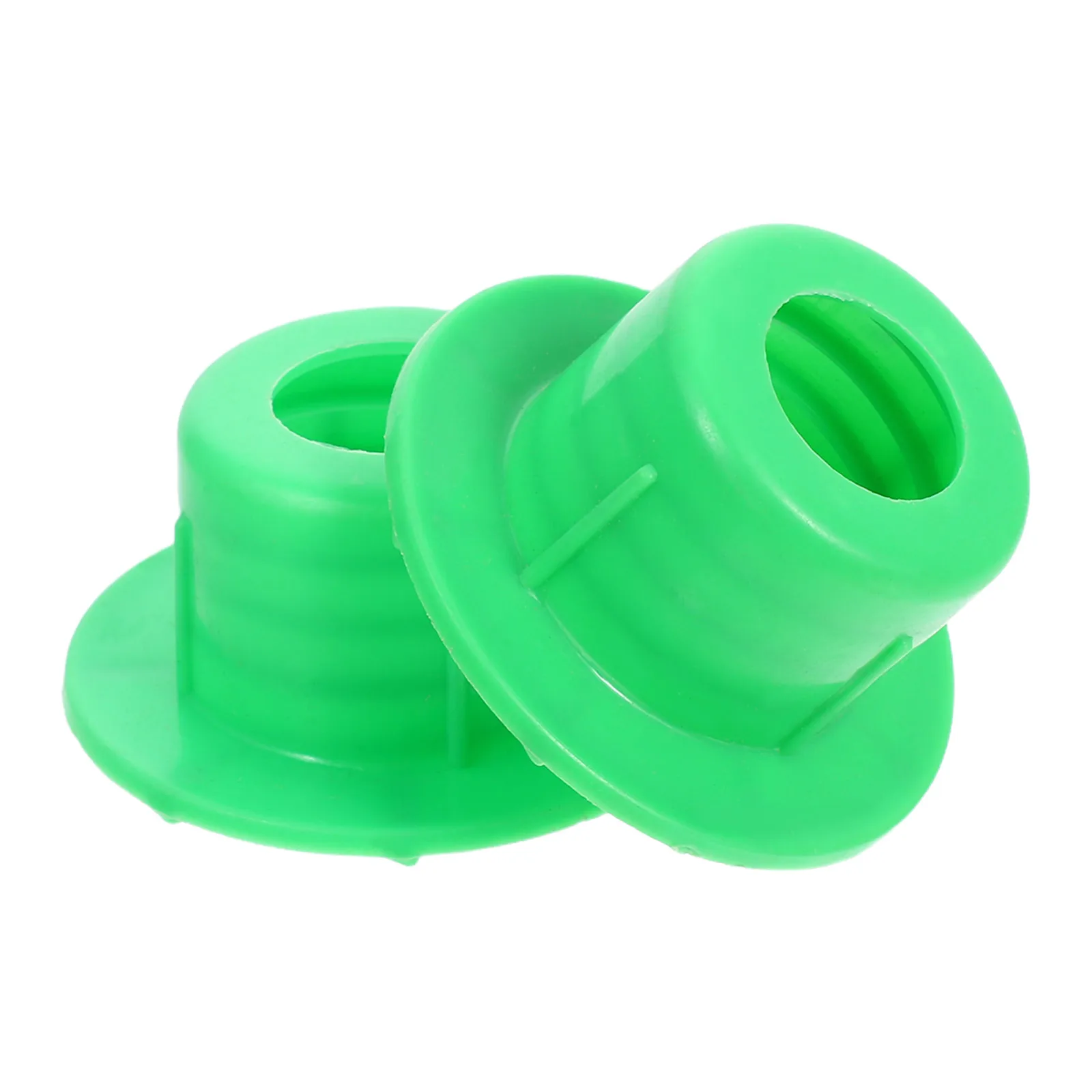 

2 Pcs Children's Slide Screw Cap Accessories Plastic Covers Caps Indoor Green Abs
