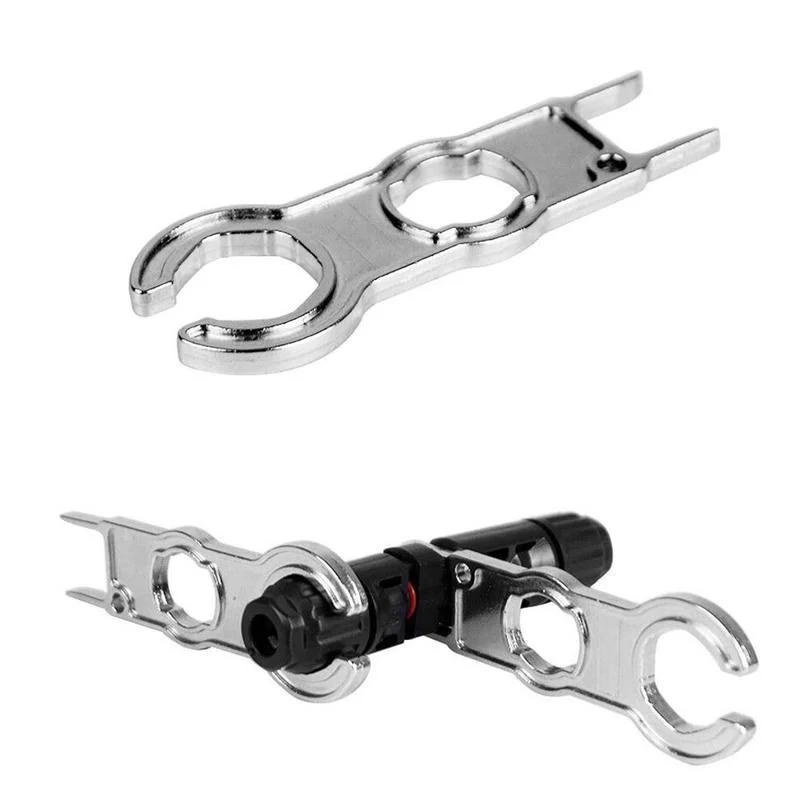 Metal Mc4 Photovoltaic Connector Wrench Component Pv Connector Cap Special Wrench Installation Solar Tool Diy crimping pliers