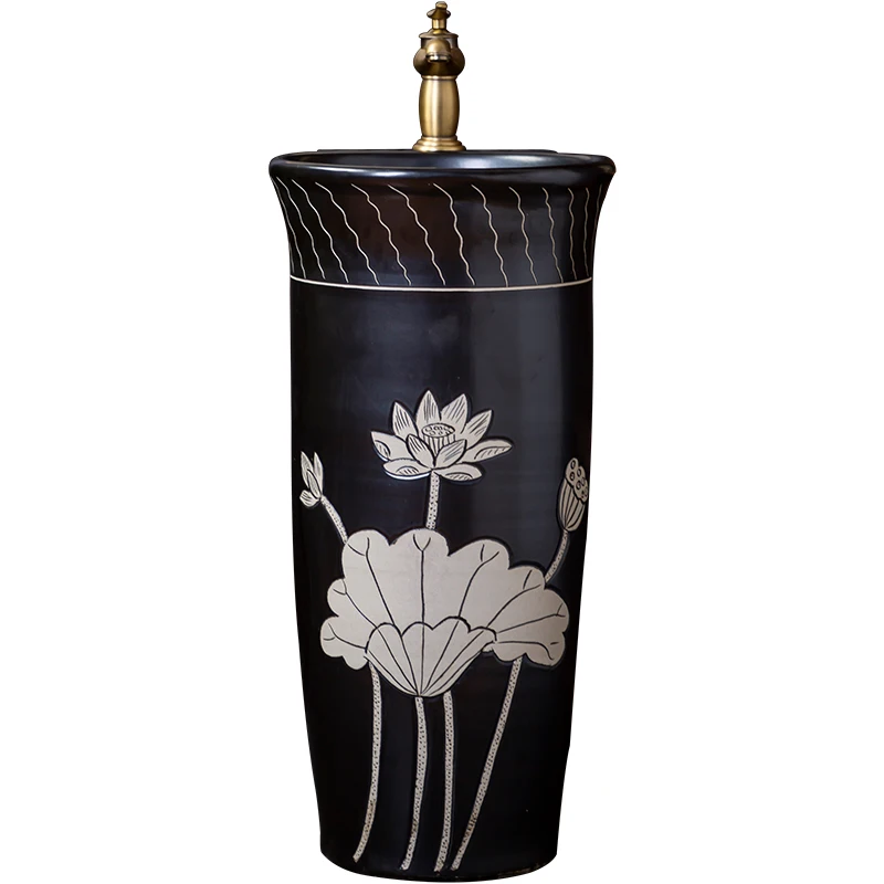 

* Ретро колонна, умывальник, встроенная напольная колонна, умывальник, бытовой балкон, уличная раковина для бассейна во дворе