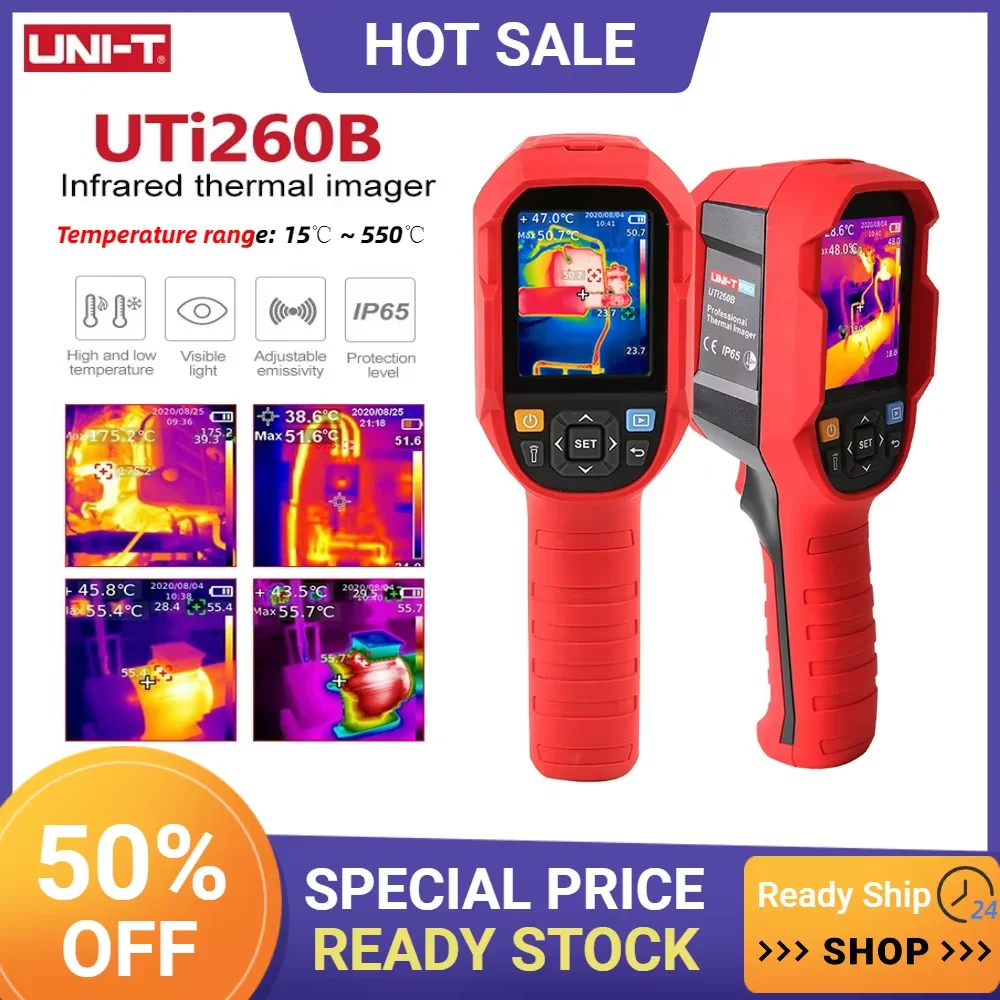 Uti260b/120S thermal imager camera 256x192 120X90thermal imaging Professional Construction Industrial Repair Leak detection flir