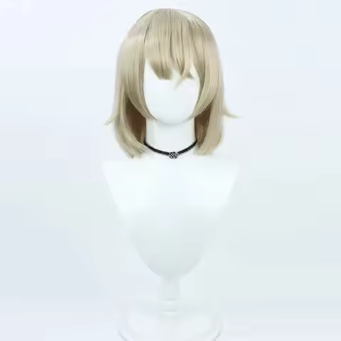 Anime Delicious in Dungeon Cosplay Wig Falin Touden Golden Short Hair Woman Cosplay Wig Only Falin Touden Cosplay Wig