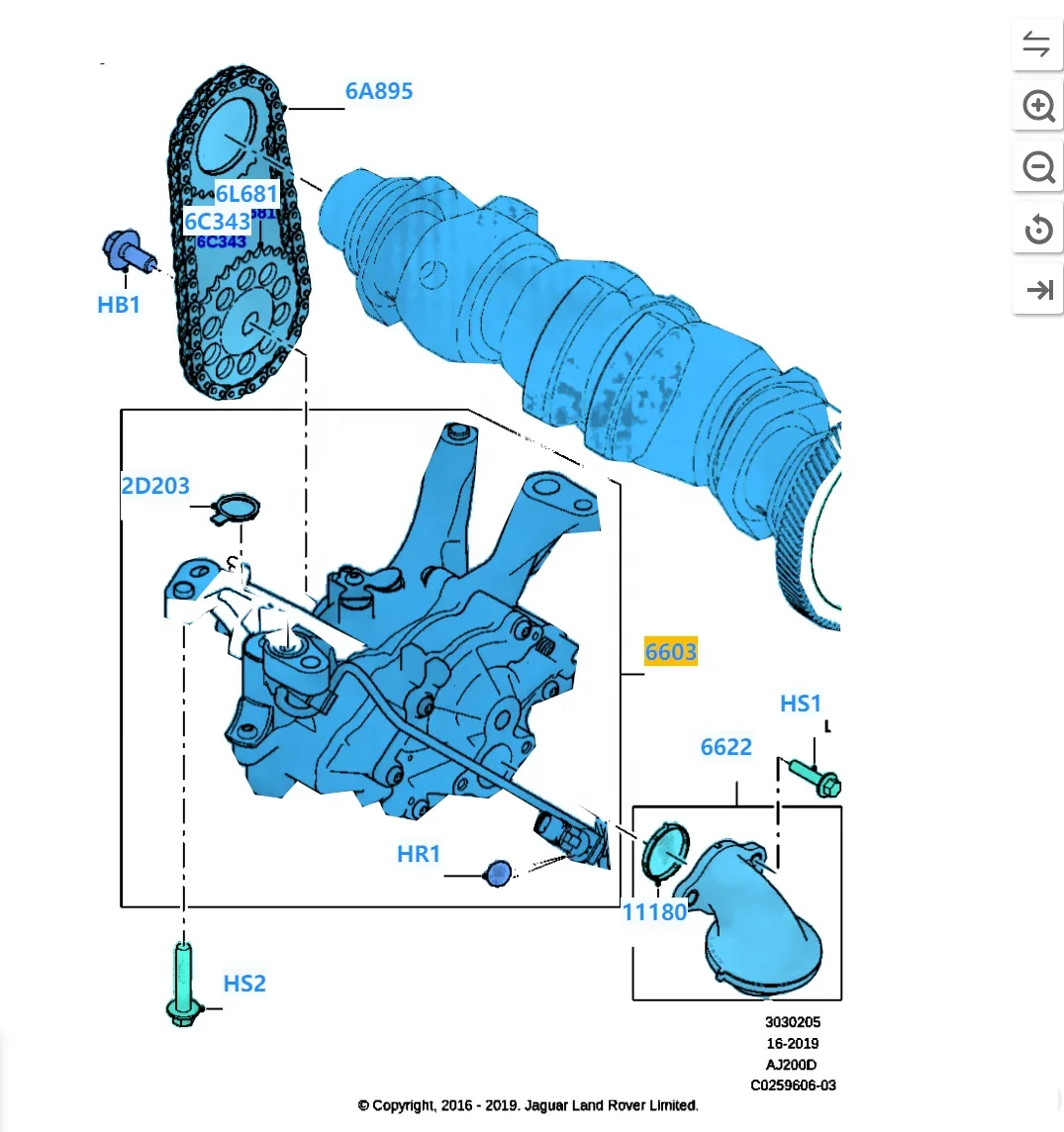 2026 ديزل 204DT 2.0T LR087668 LR110501 LR078805 JDE38552 JDE39264 JDE40053 مضخة زيت المحرك مضخة زيت لاند روفر