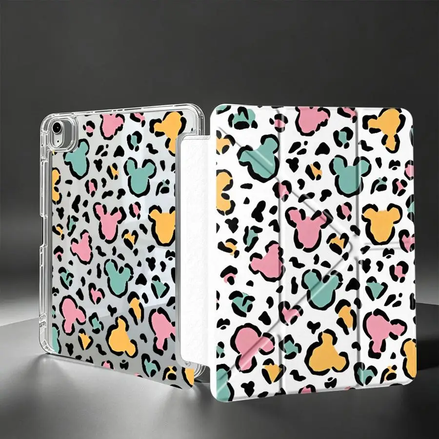 Cute Animal Print With Pen Slot Cover Tablet Case For iPad 10th Gen Mini 7 6 5 12th 9th 11th Pro 13 2025 2026 Air 8 M2 M3 3