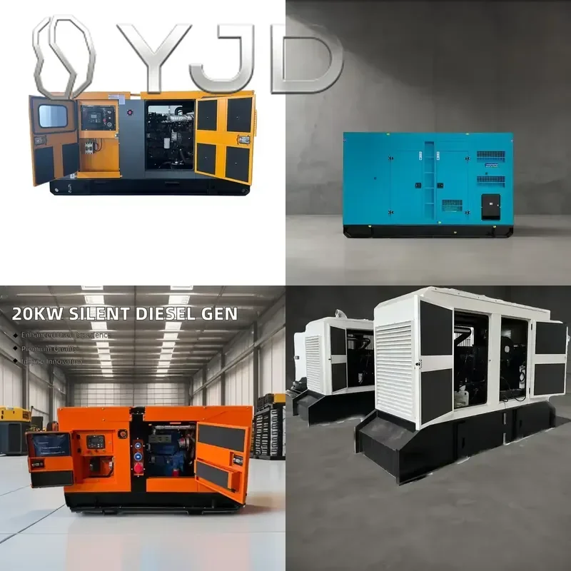 20 Kw 25Kva Super Silent Generator Set Auto Start Remote Start Open Frame Genset