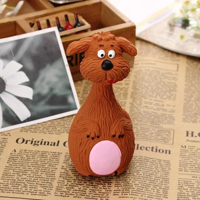 Soft Rubber Chewy Toys Four Styles Squeaky Interactive Throwing Games Cute And Fun Toys Suitable For Small And Medium Sized Dogs