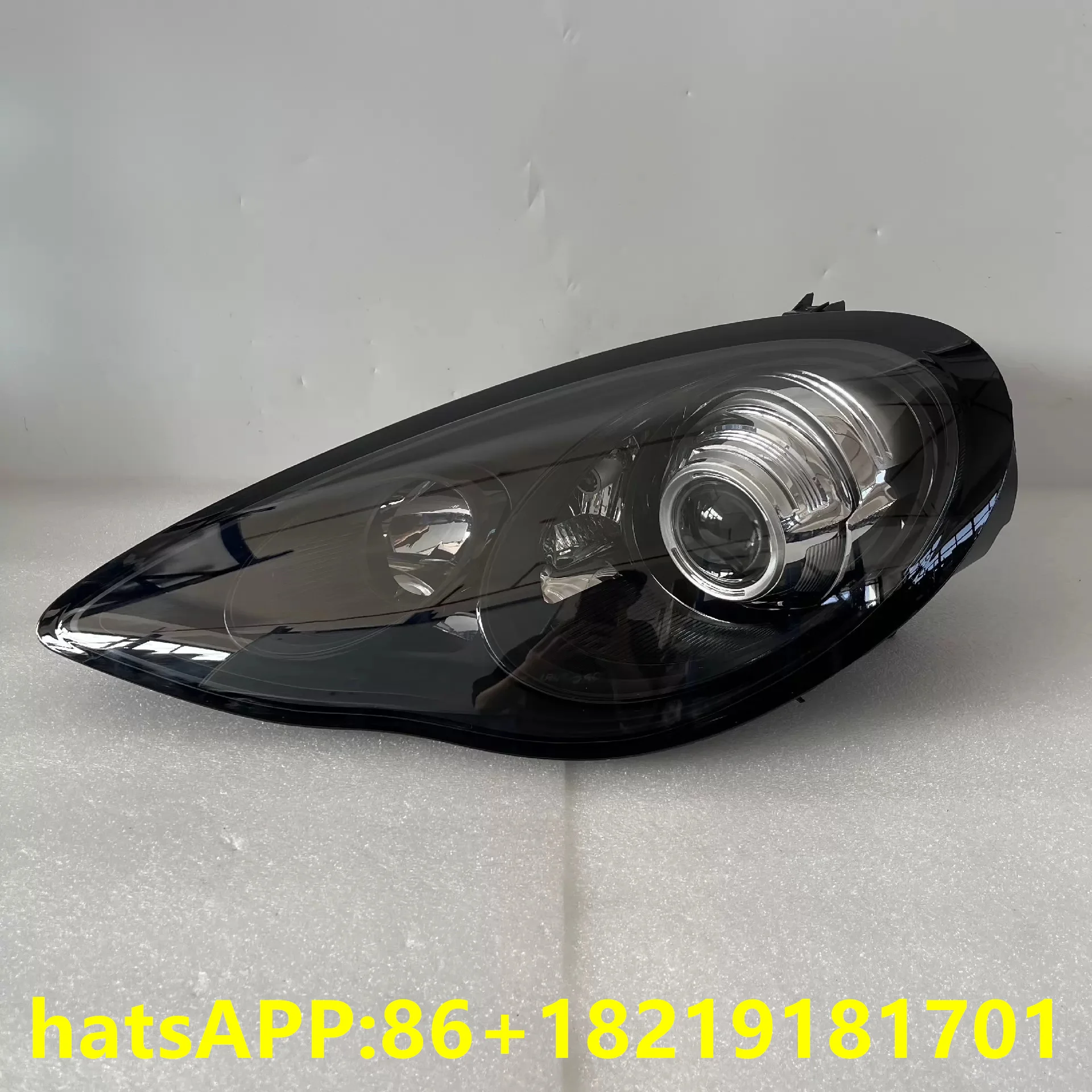 

1PC for Porsche 970 headlights Paramela 970.1 2010-2013 Xenon headlight Black background with AFS function EU version Headlamp