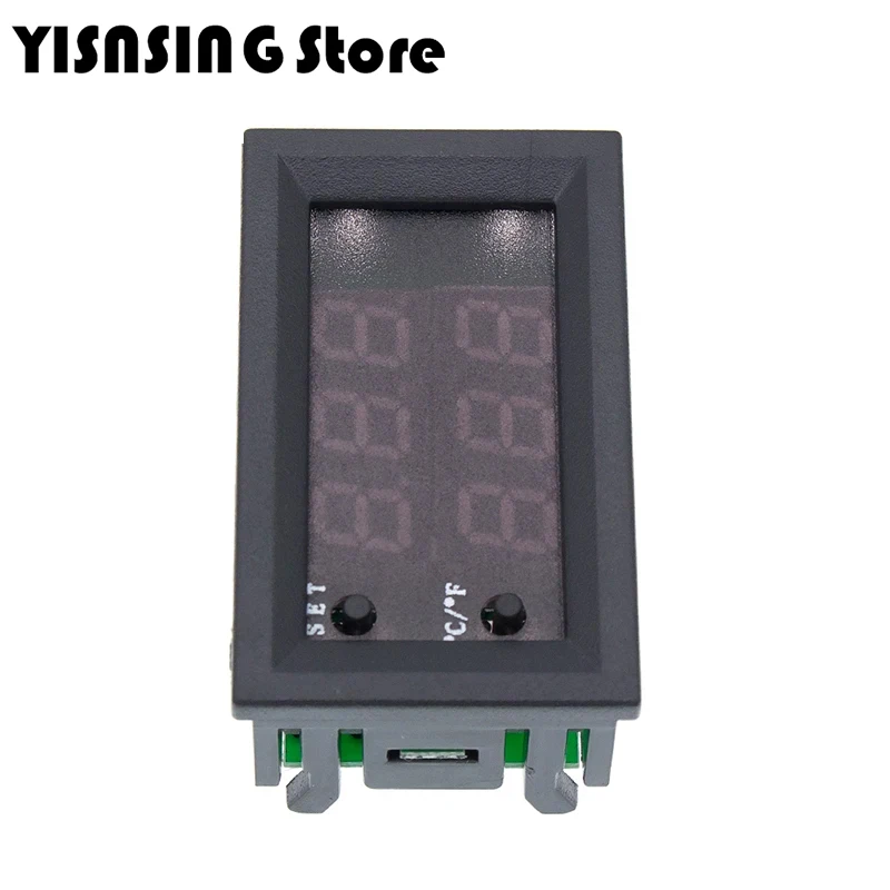W1209WK W2809 DC12V LED Digital termostat kontrol suhu termometer Thermo saklar pengontrol modul Sensor NTC