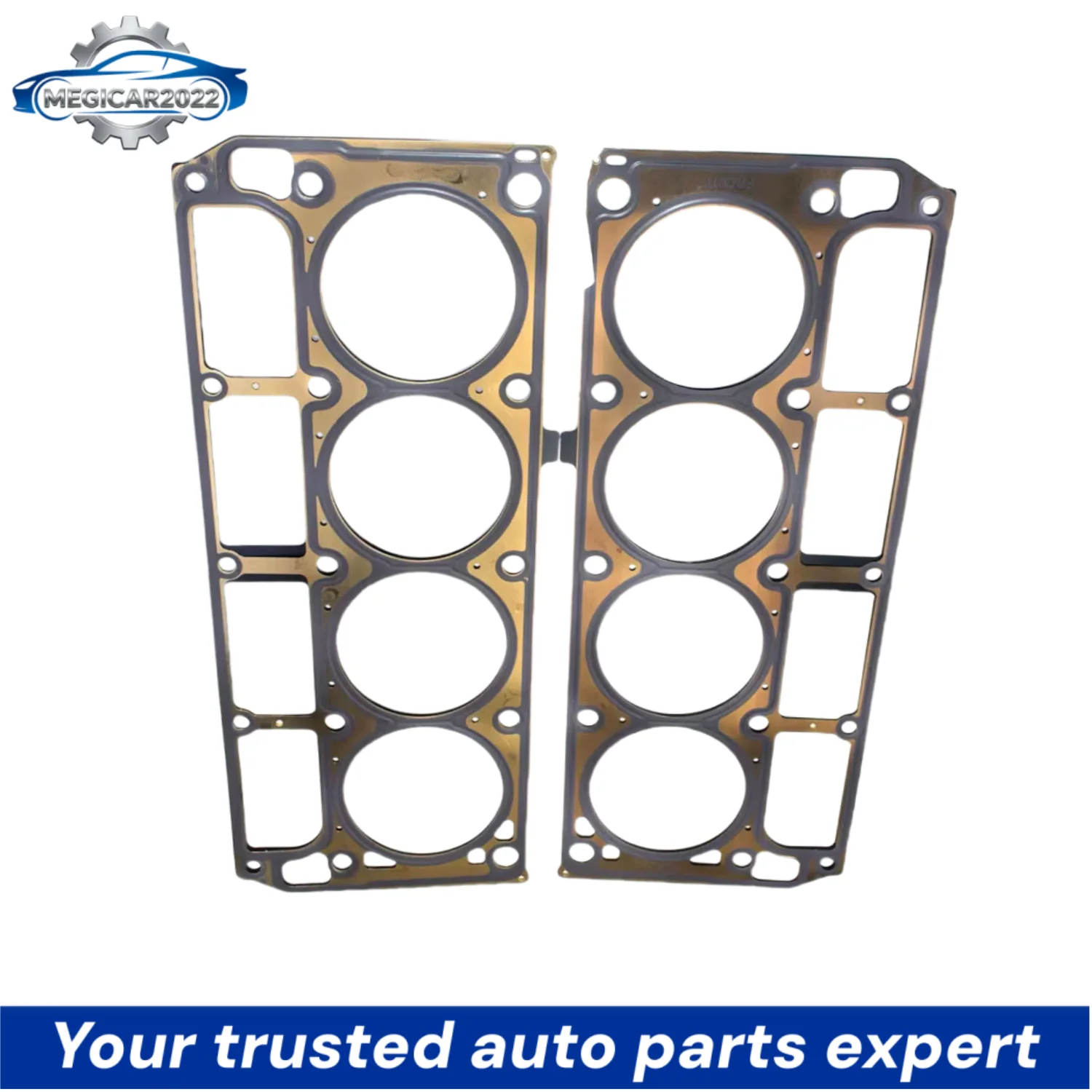 Piezas de motor 2 juntas de culata compatibles con 6.0L 6.2L V8 para Chevrolet Express GMC Savana Silverado 2500 6.0L 6.2L 12610046 07-20