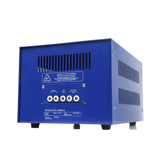 SVC 2000/3000/5000/10000VA AC Servomotor Tipo Estabilizador Regulador de voltaje automático AVR