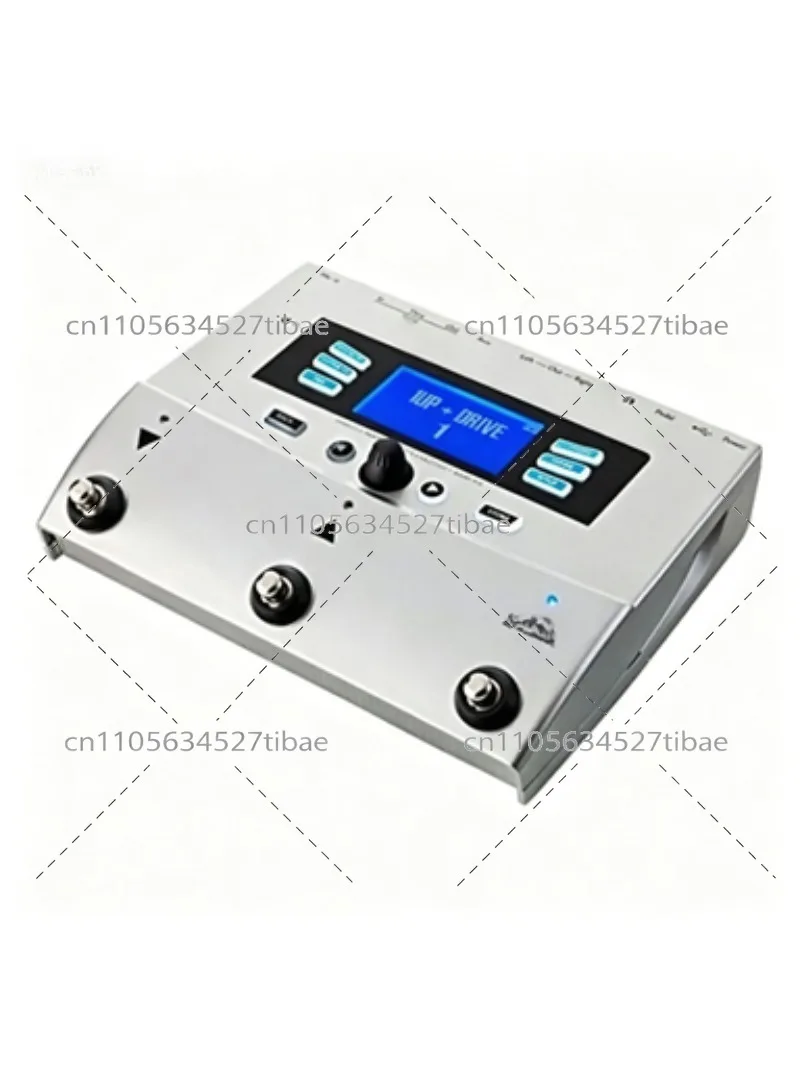 Vocal and Acoustic Guitar Effects Stompbox with 3-Button Control, BodyRez, and Looping for Live Performance