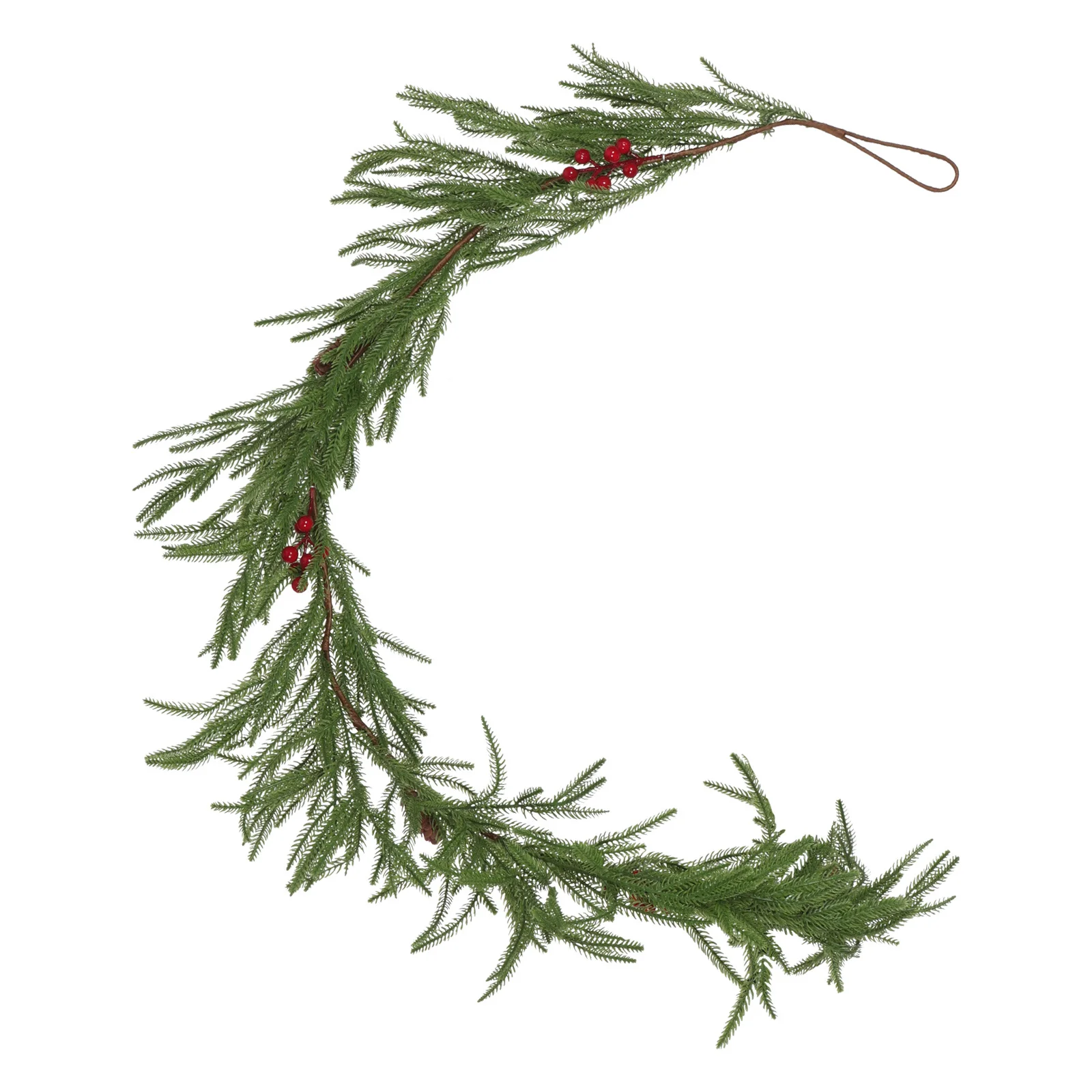 

Faux Holiday Garland Realistic Plant Christmas Table Centerpiece Wedding Fireplace Decor Artificial Pine Hanging