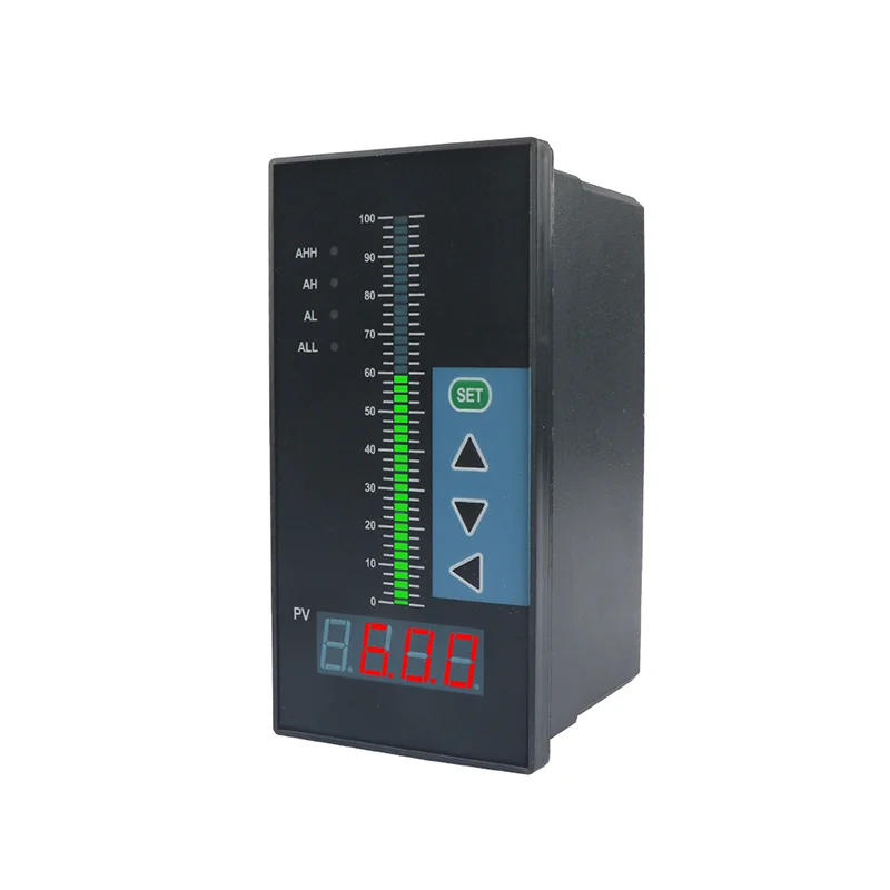 4 relay 4-20mA Output AC220V Power Automatic Digital Display Liquid Level Indicator Tank Water Level Controller