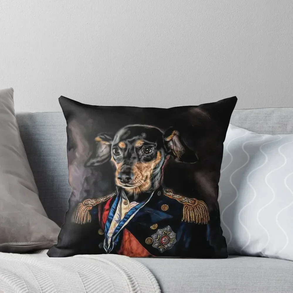 

Puppy pet classic royal oil painting Throw Pillow Pillowcases Pillow Cover Christmas Cushion For Home pillow