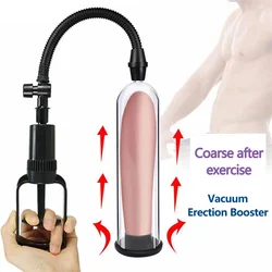 Penis Pump Vacuum Pump for Penis Enlargement Male Enhancement Erection Dick Cock Pump Masturbator Penis Trainer Adult Sex Toys