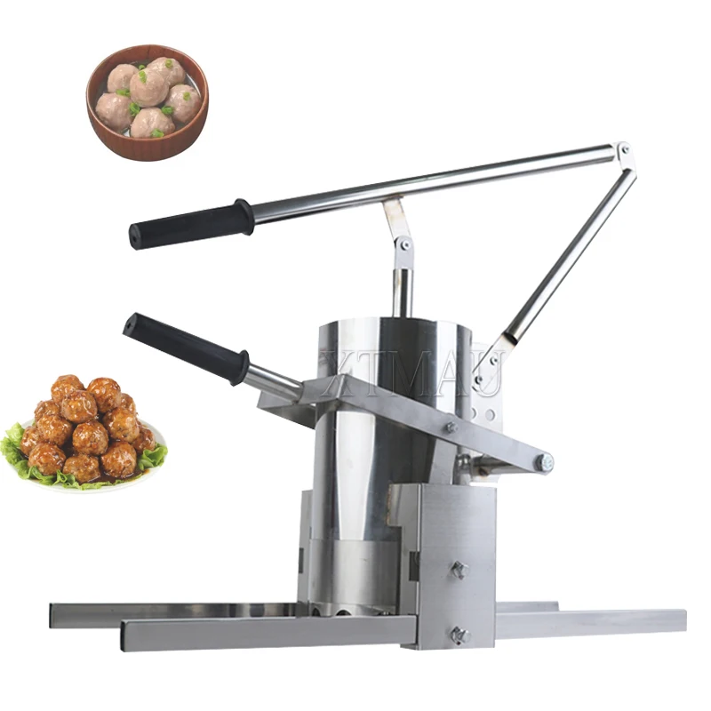 Manual Meatball Machine Meatball Vegetable Meatball Processing Stainless Steel Meatball Machine Kitchen Meat Ball Machine