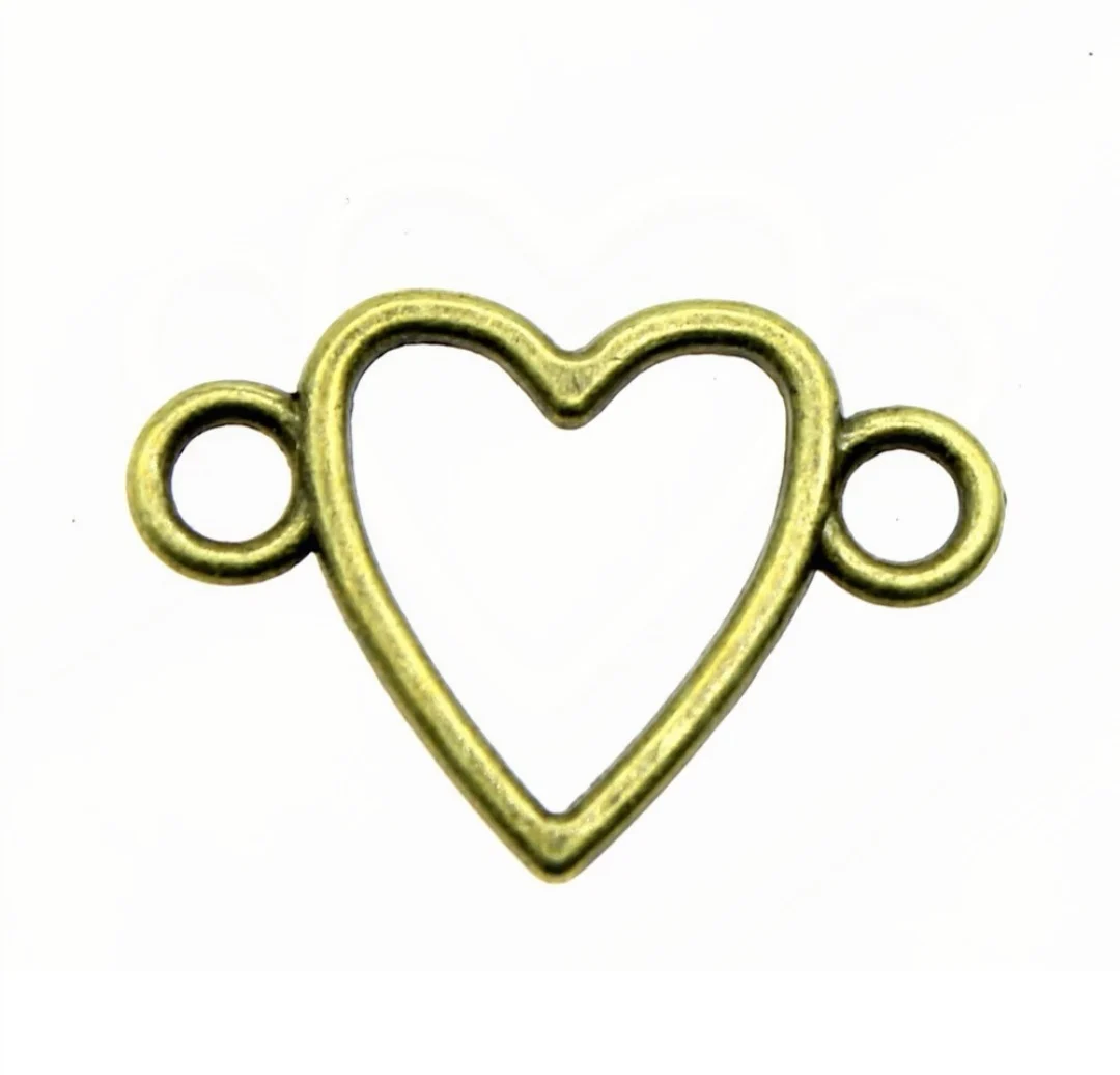 

40pcs 16x24mm Zinc alloy metal tibetan silver,antiqued bronze plated connector T1138 for jewelry making