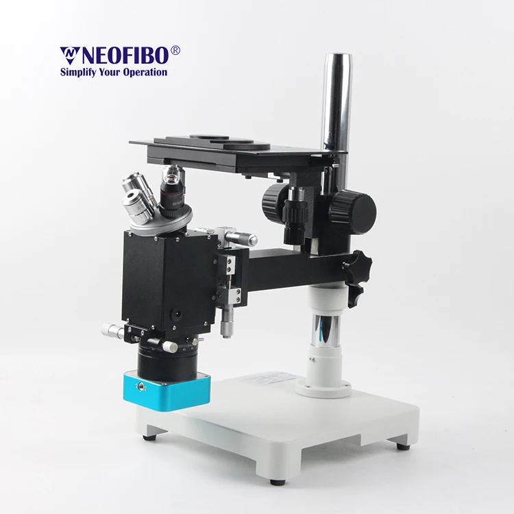 FK4-4215P FTTH Four Adjustable Multi-function Inspection Scope Optical Connectors Fiber Optic Inspection Microscope