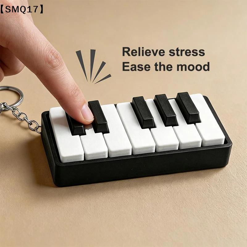 3D Printed PLA Piano Keyboard Clicker Press-Type Relax Fidget Decompression Button Finger Clicker Toys Stress Relief Fidget【SMQ】