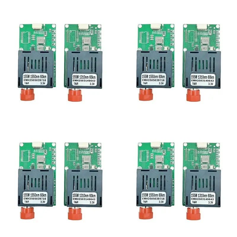 

Оптический трансивер B24B 4X TTL, модуль оптического конечного устройства 60 км, специализированный оптический порт, интерфейсный модуль ST, UART/SBUS
