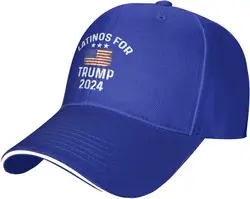 Latinos for Trump 2024 Hat for Women Baseball Hat Trendy Caps