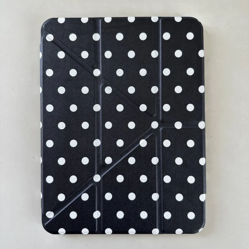 

Polka Dot Angel Wings Case For iPad Air 11 Case iPad 10th 11th A16 9th Cover iPad Pro11 4 5 10.9in 12.9 M2 M3 M4 Pencil Holder