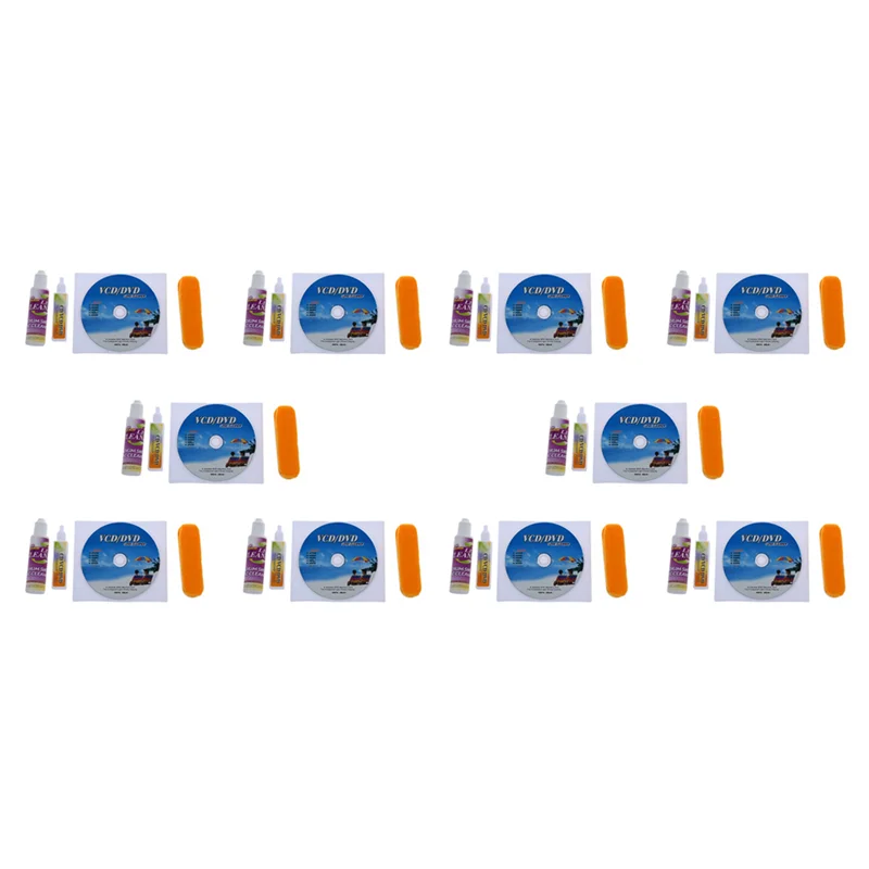 

【Hot Cake】10X 4 In 1 CD DVD Rom Player Maintenance Lens Cleaning Kit