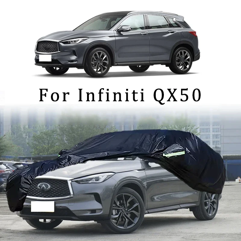 

For Infiniti QX50 Outdoor Protection Full Car Covers Snow Cover Sunshade Waterproof Dustproof Exterior Protection