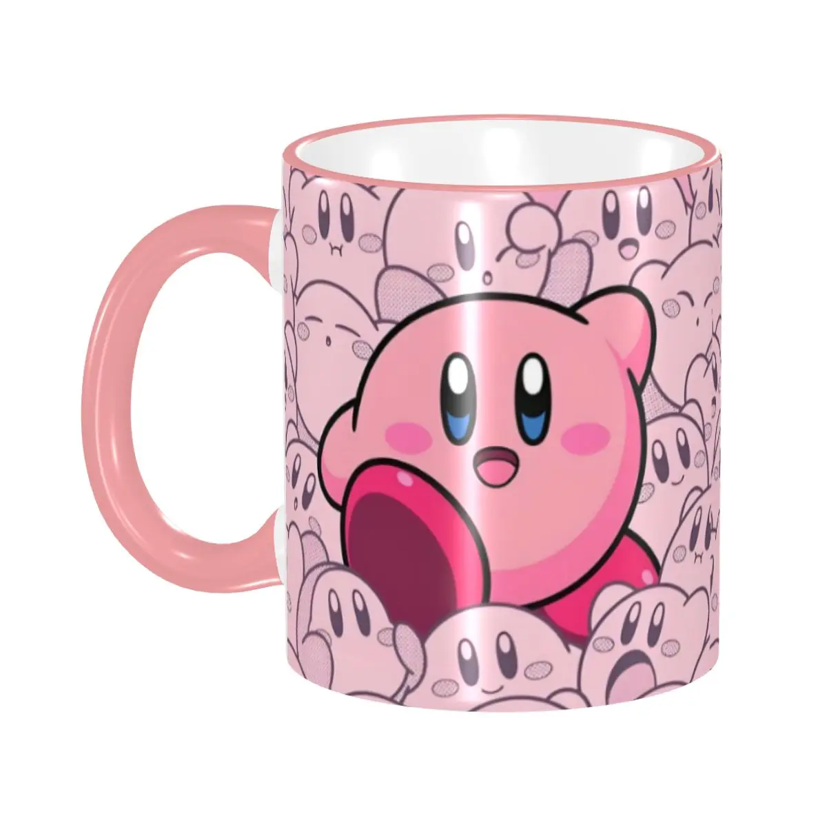 Tasses à café personnalisées K-Kirbys Star Animal, personnages de jeux classiques, tasse en céramique, cadeau créatif