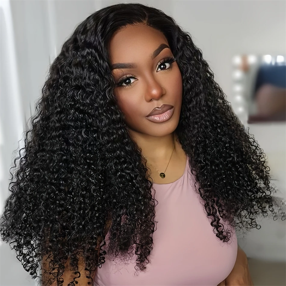 

Curly 5x5 Hd Lace Frontal Wigs Glueless Wig 100% Human Hair 4x4 Hd Lace Front Brazilian Preplucked Wigs Ready to Wear for Women