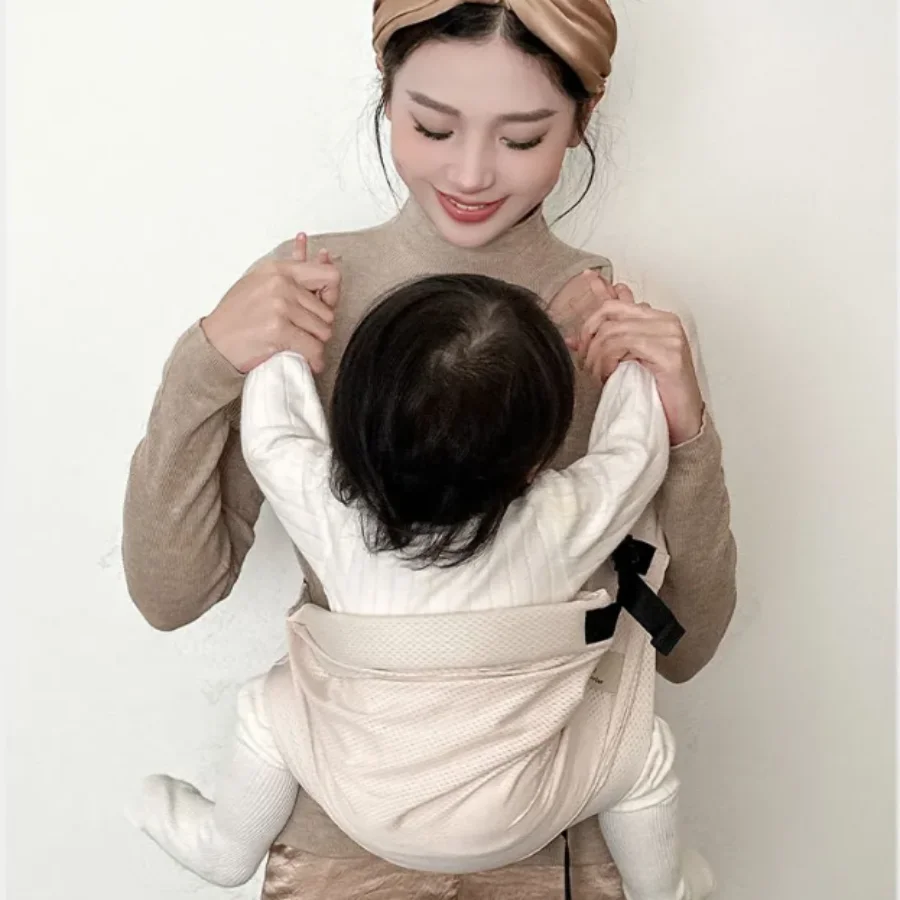 جديد المحمولة الطفل الرافعة الطفل الناقل التفاف طفل على ظهره حقيبة كتف بيبي الناقلون الوليد حقائب الظهر حقائب الرضع لحديثي الولادة