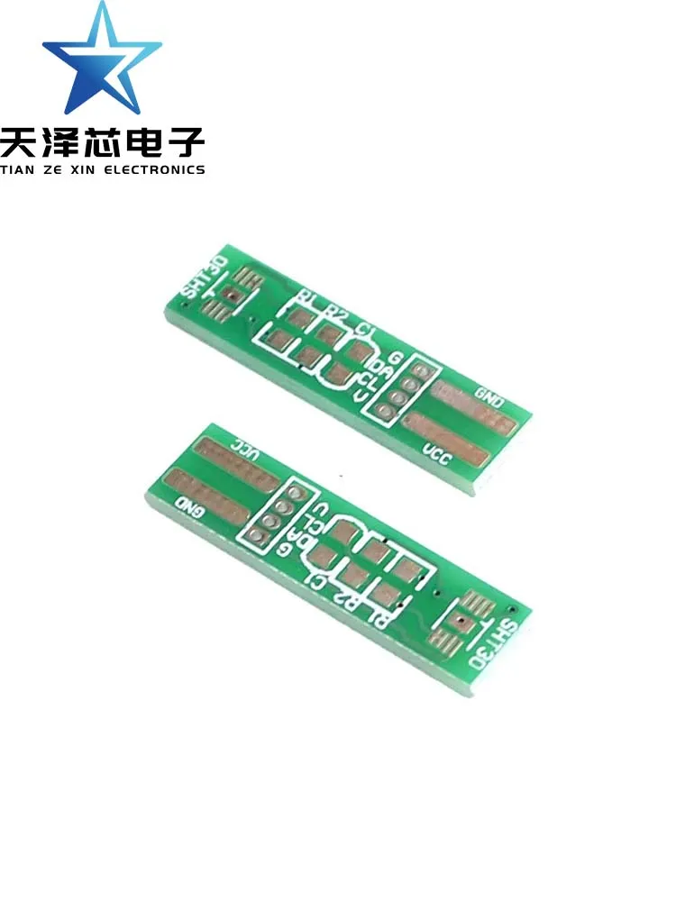 Temperature and Humidity Sensor Sht20 Sht21 Sht25 Circuit Board Pcb Adapter Sht30 Sht31 Sht35