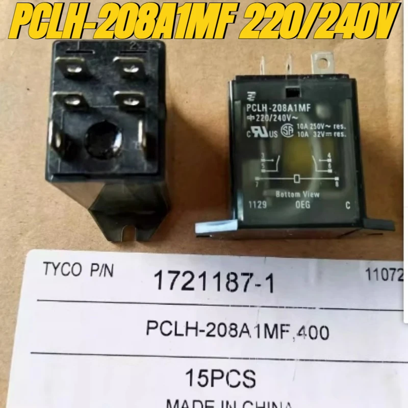 

（Brand New Original）1pcs/lot 100% original genuine relay:PCLH-208A1MF 220/240V 6pins VE-R02-2Aa2 Disinfection cabinet relay