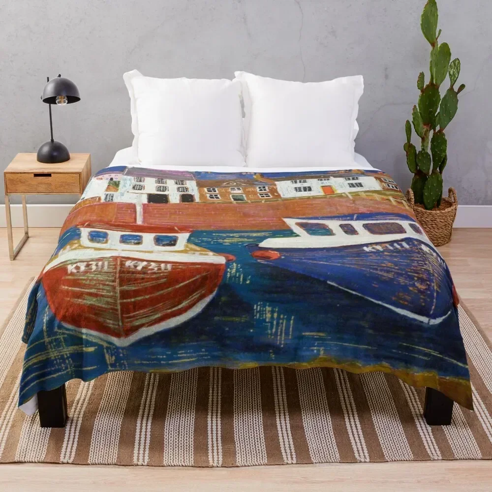

Crail Harbour 1 Throw Blanket No Pilling Soft Warm Blanket for Bed