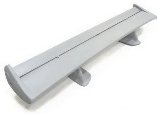 Fiber glass spoiler for nissan Skyline R34 GTR OEM Rear Spoiler With Blade + side end + Stand