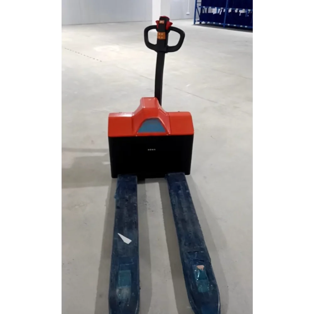 Fully electric transport hydraulic pallet forklift trailer