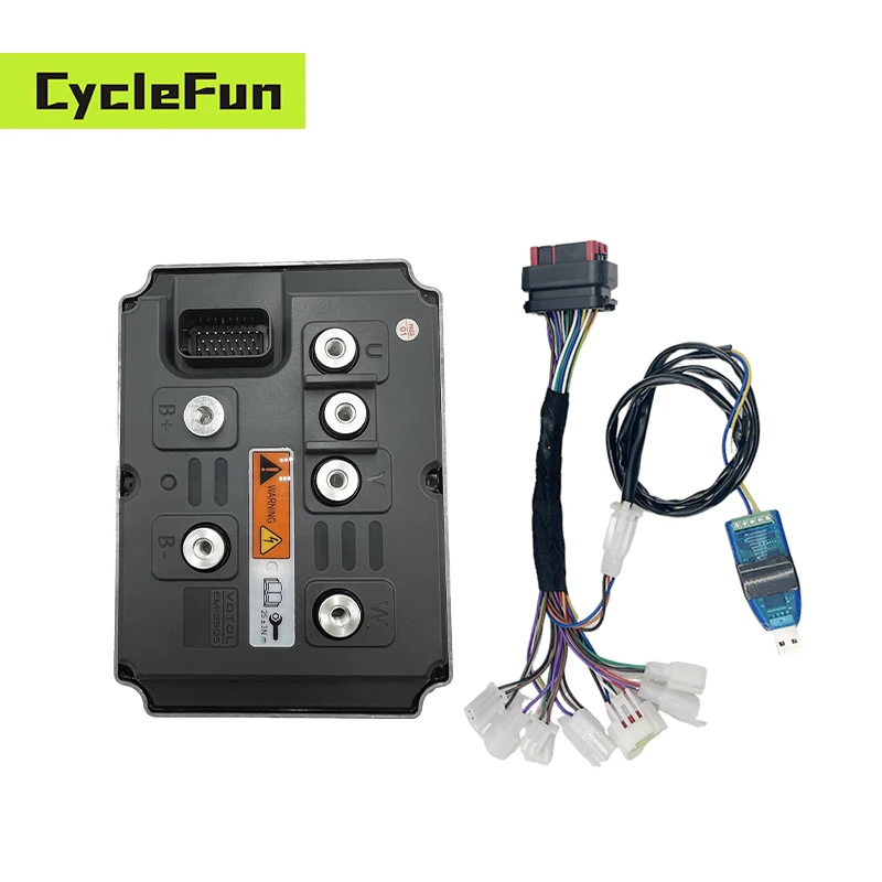 

VOTOL EM-350S EM350S 600A DC Brushless Controller for QS 10KW-12KW BLDC Wheel/PMSM Mid Drive Motor Electric Motorcycle