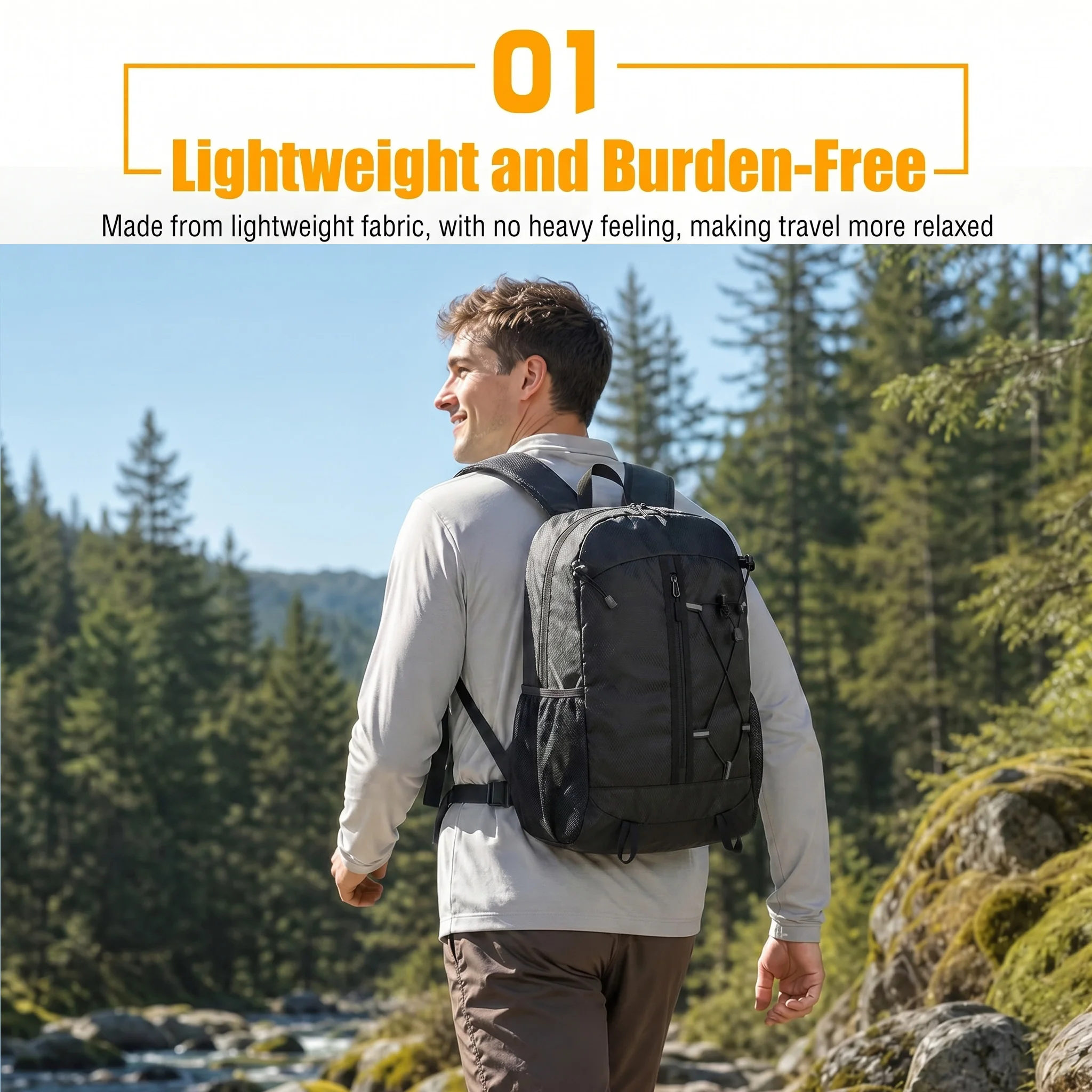 Portable Light Weight Backpack - Foldable Backpack Small review and price