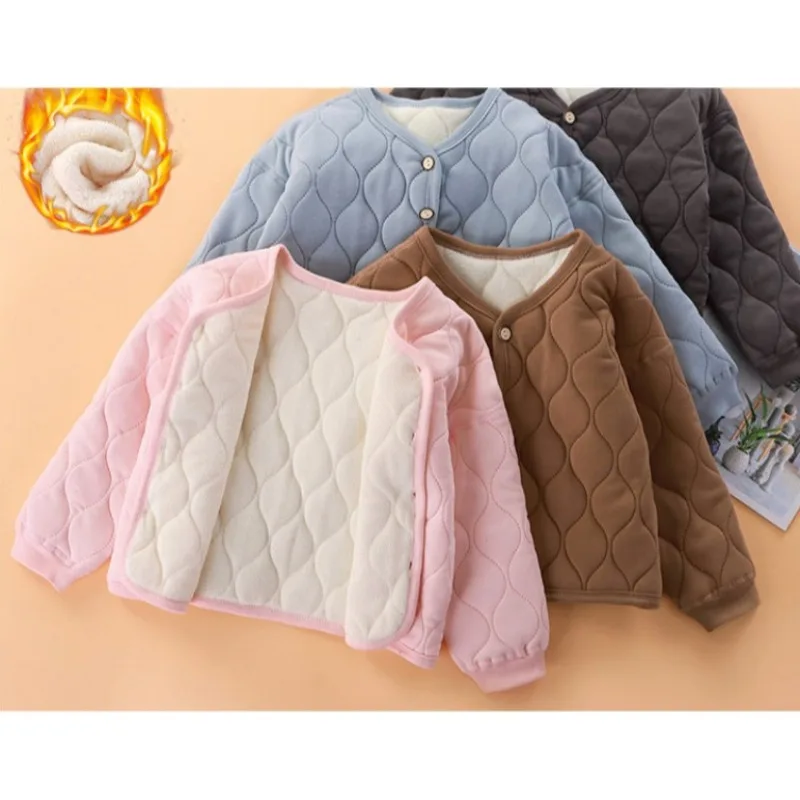 New Baby Girls Boys Clothes Cute Fleece Winter Warm Baby Girl Jacket Casual Baseball Uniform Outerwear Kids Coat