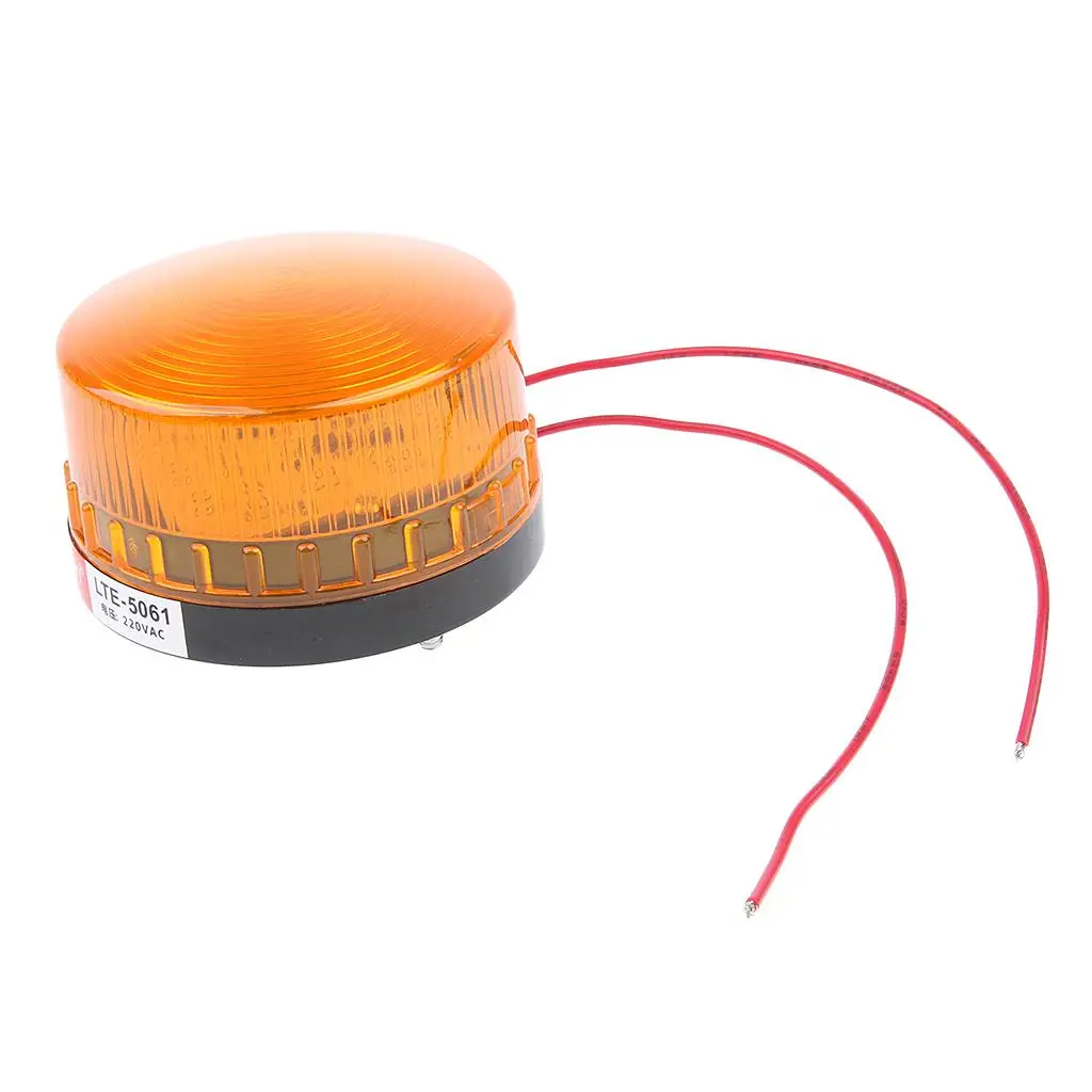 

Yellow LED Flashing Strobe Warning Light Lamp