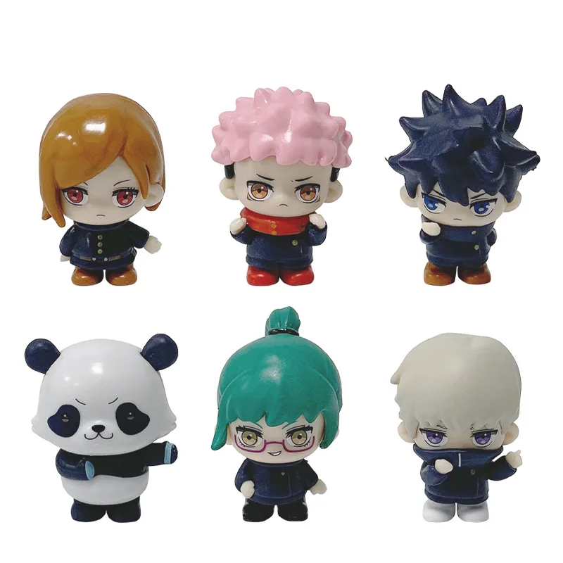 Figurka Jujutsu Kaisen Blind Box Sezon 2 Gojo Satoru Wersja Q Dekoracja na Biurko Prezent Kolekcjonerski Anime