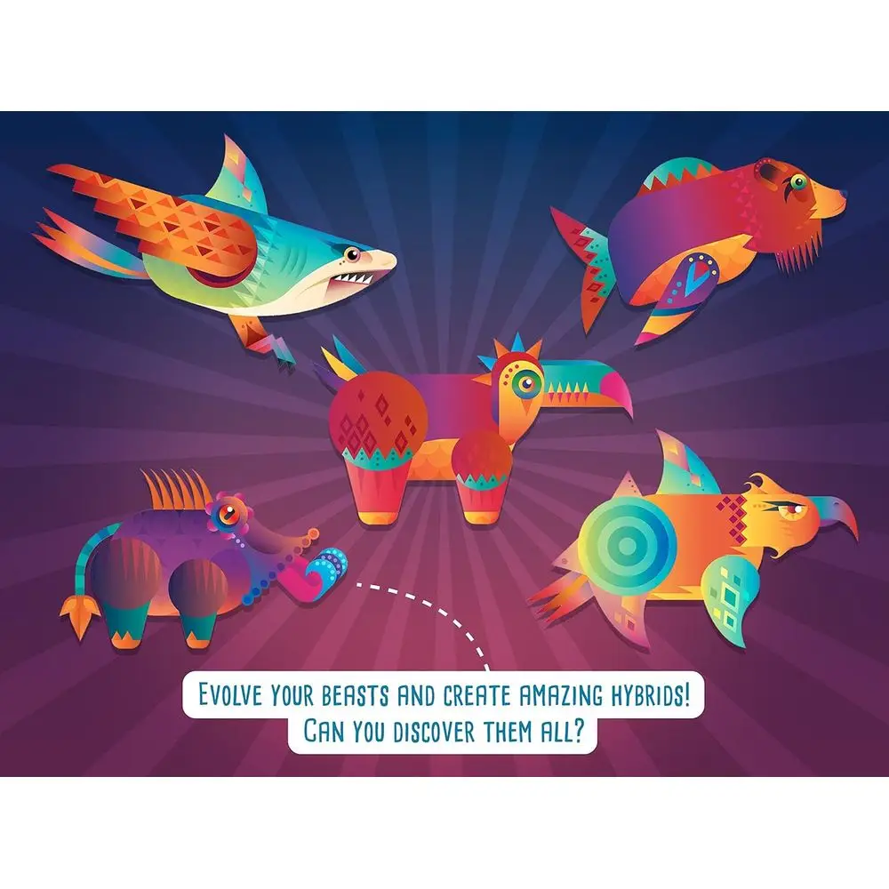 Beasts of Balance: Digital Tabletop Hybrid Stacking Game for Ages 7+ with Plinth