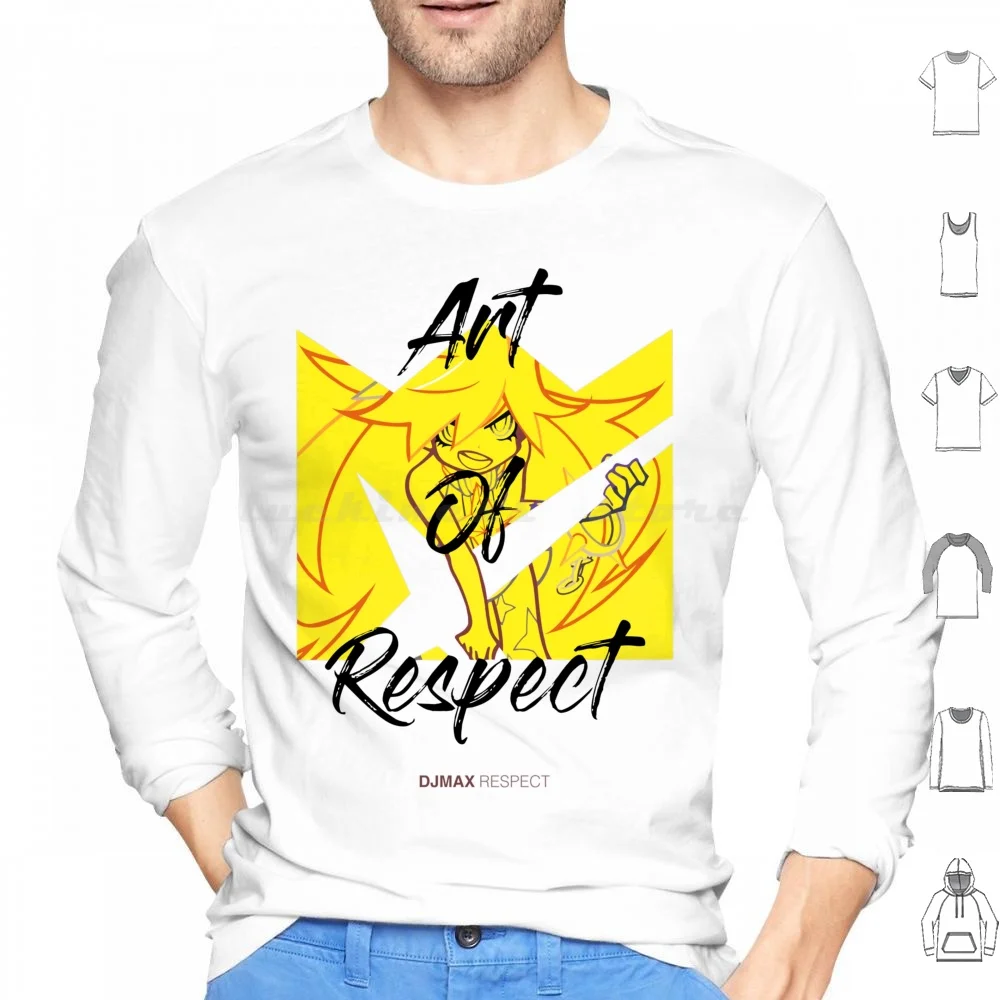 

Djmax-Art Of Respect Hoodie Cotton Long Sleeve Djmax Djmax Emotional Sense Djmax Respect Art Of Respect Beat Game Music Game